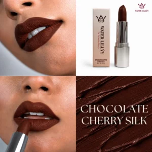 Chocolate cherry silk